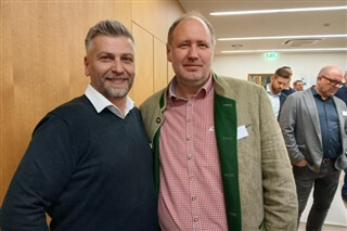 Sinisa Stanic mit Roman Hörantner