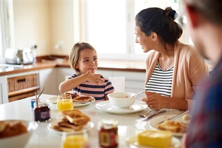 family breakfast