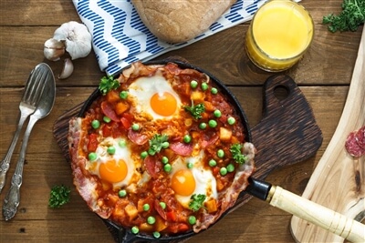 Ricette dal mondo - Uova alla flamenca