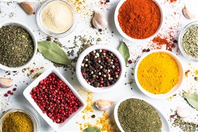 Reduce salt - spices and herbs