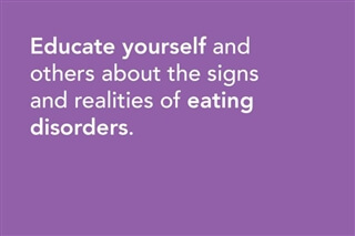 Eating disorders - how to help tip