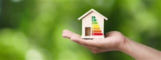 House energy efficiency - hands